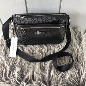 calvin klein sussex nylon crossbody